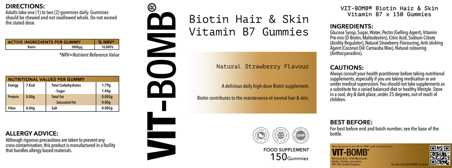 BUNDLE OFFER - Multivitamin, Collagen Complex Gummies and Biotin Hair & Skin Gummies